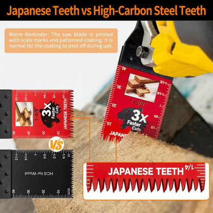 Thryve™ Hojas Oscilantes de Dentado Japonés