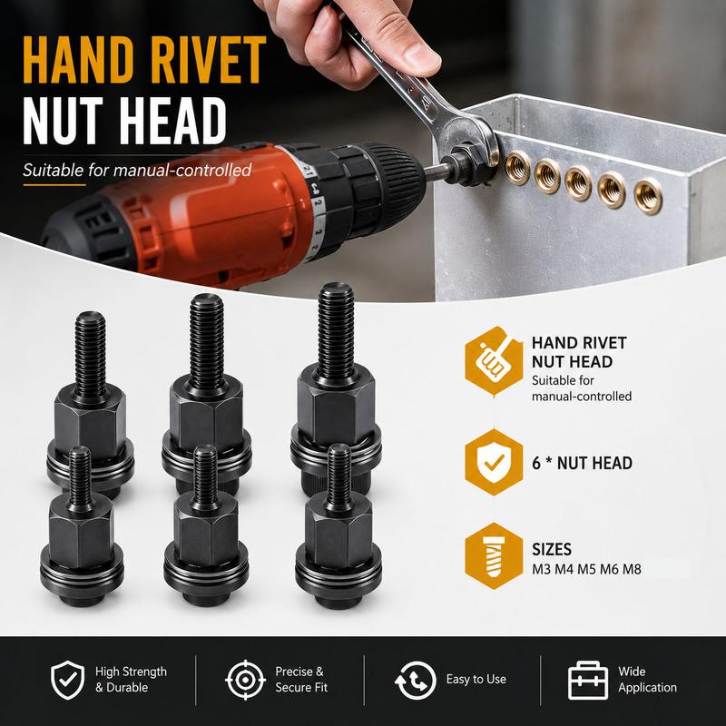 Thryve™ Kit de Tuercas Remachables M3–M8