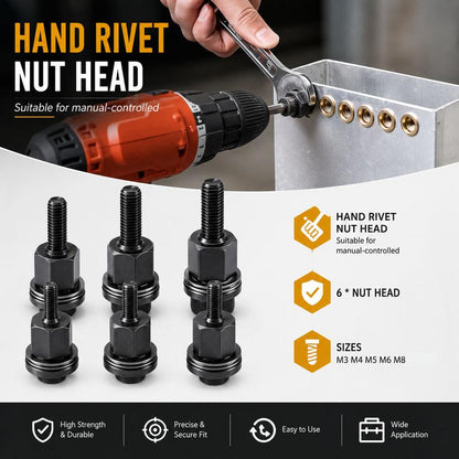Thryve™ Kit de Tuercas Remachables M3–M8