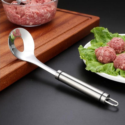 Cuchara de Acero Inoxidable para Albóndigas