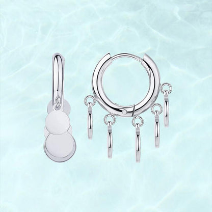 Thryve™ GoldenCharm Boho Huggie Earrings