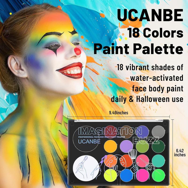 Thryve™ AquaArt Face Painting Palette