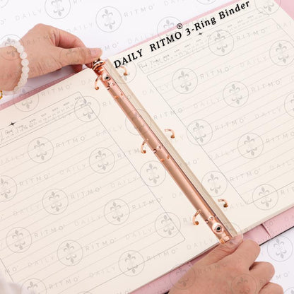 Thryve™ ChicPlan Checkered Binder