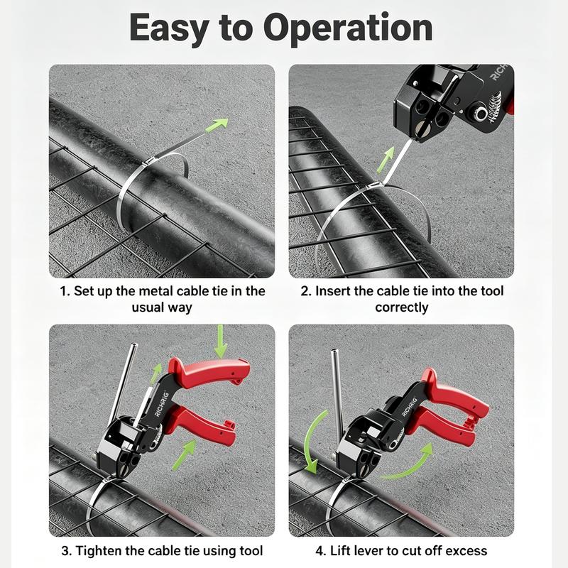 Thryve™ SteelLock Pro Cable Tie Kit