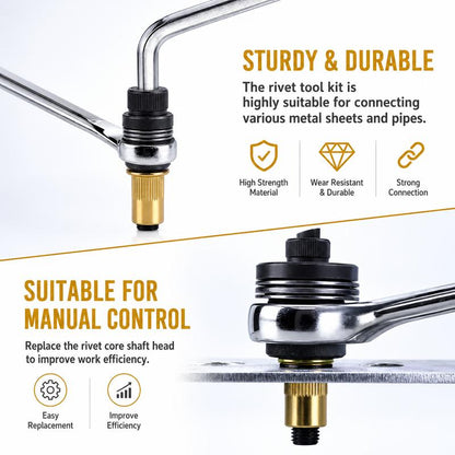 Thryve™ Kit de Tuercas Remachables M3–M8