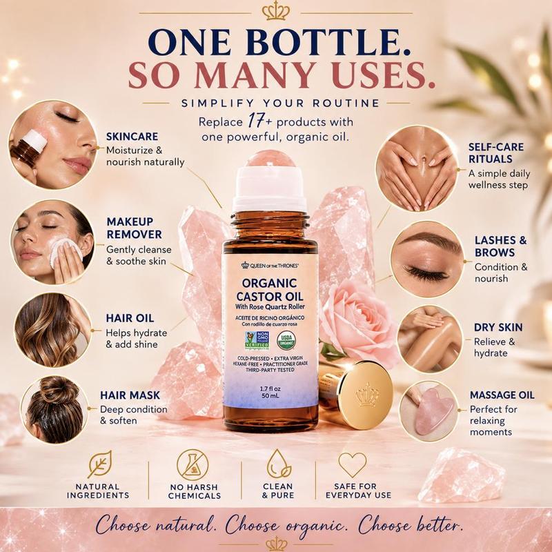 Thryve™ RoseGlow Castor Oil Roller